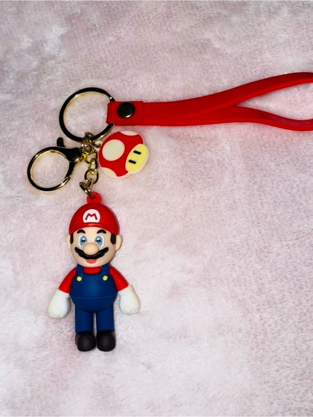 ✨✨5/$10✨✨ Super Mario 3D Silicone Keychain New